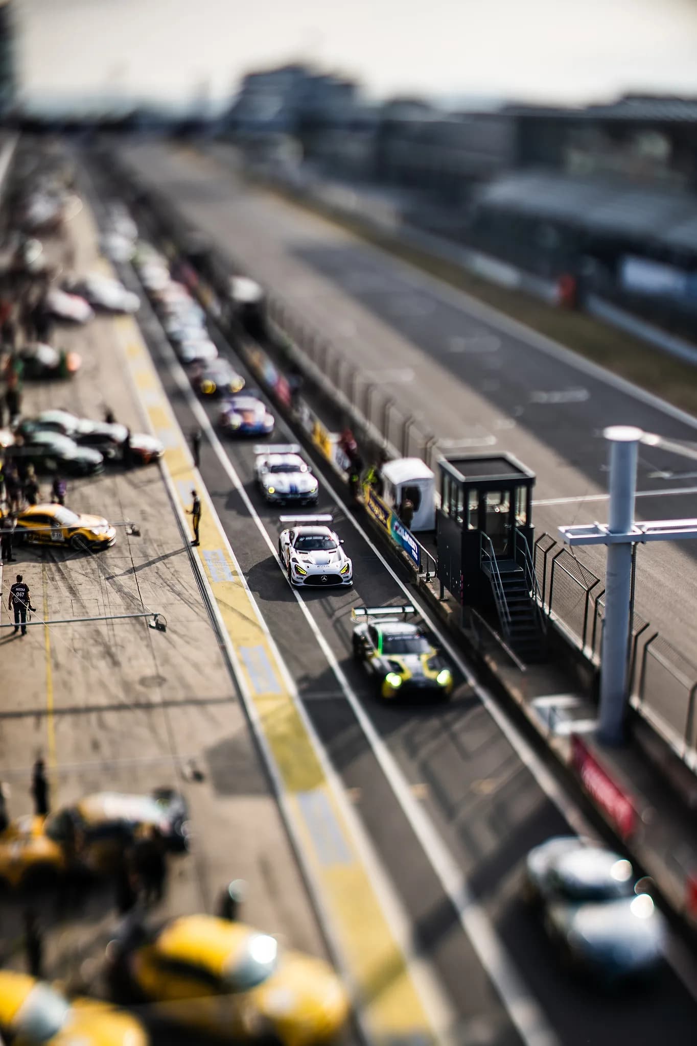 NLS Nurburgring Paddock Tilt Lens