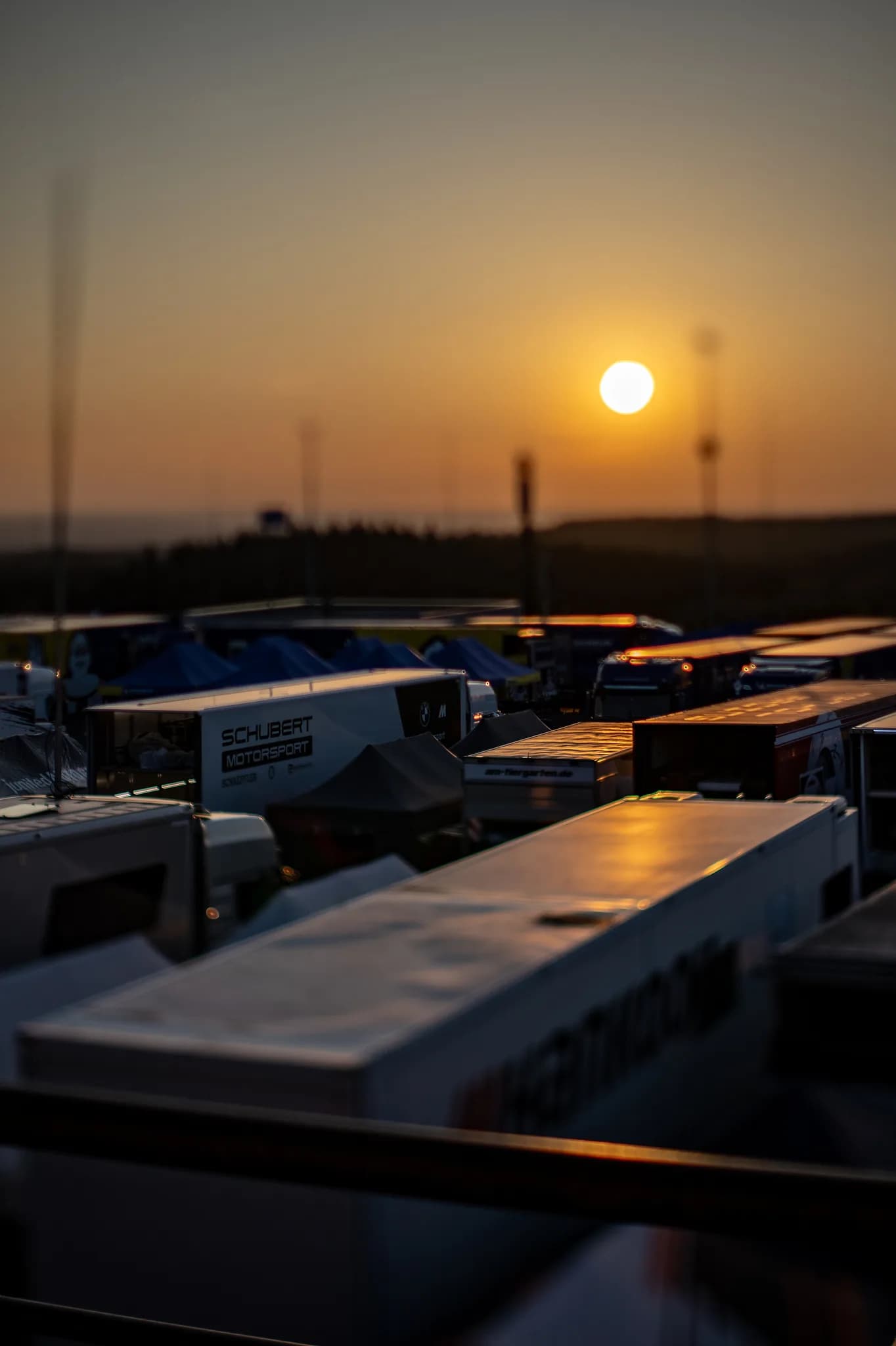 Tilt Lens Nurburgring sunset