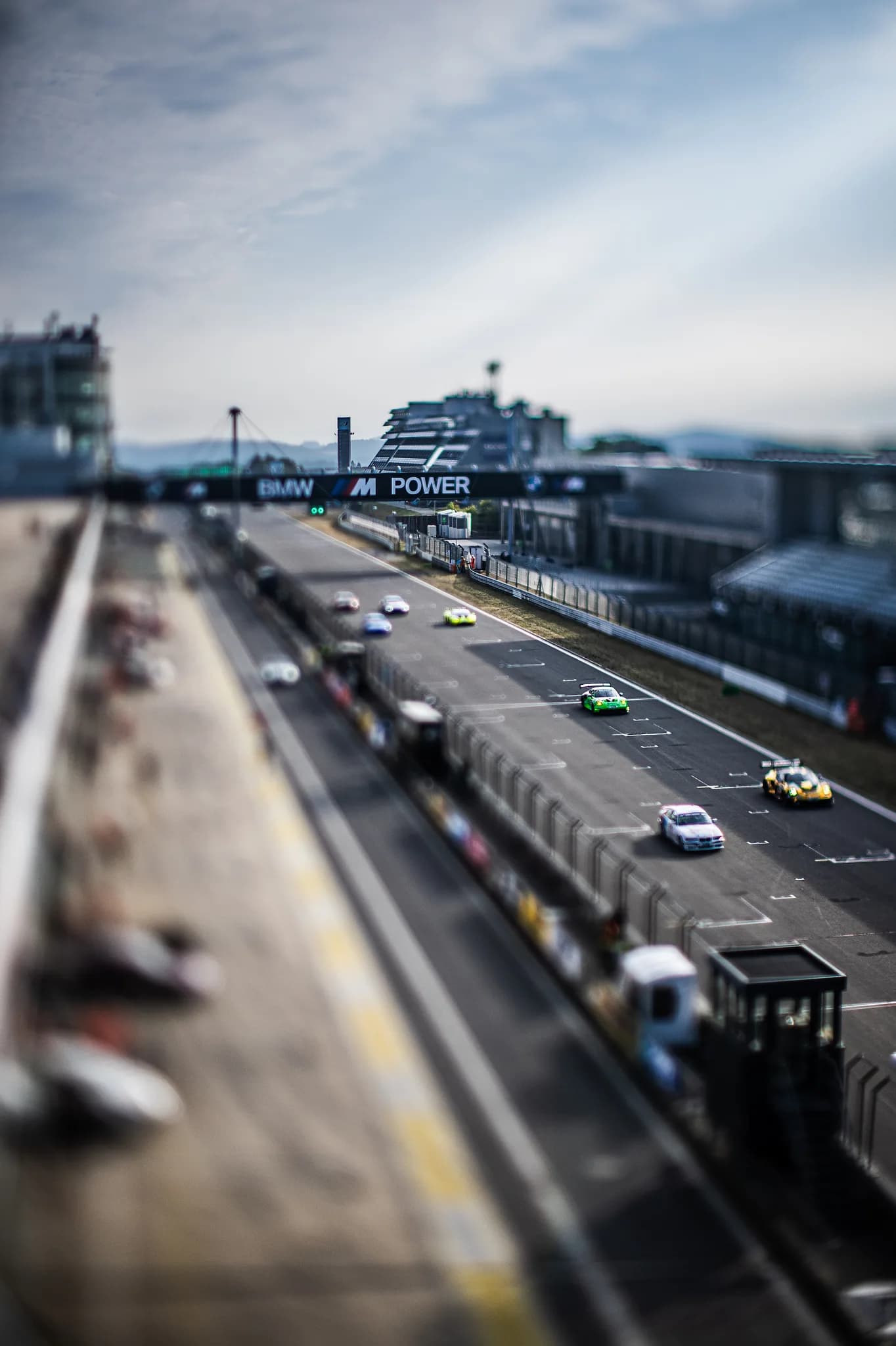 NLS Nurburgring main straight Tilt Lens